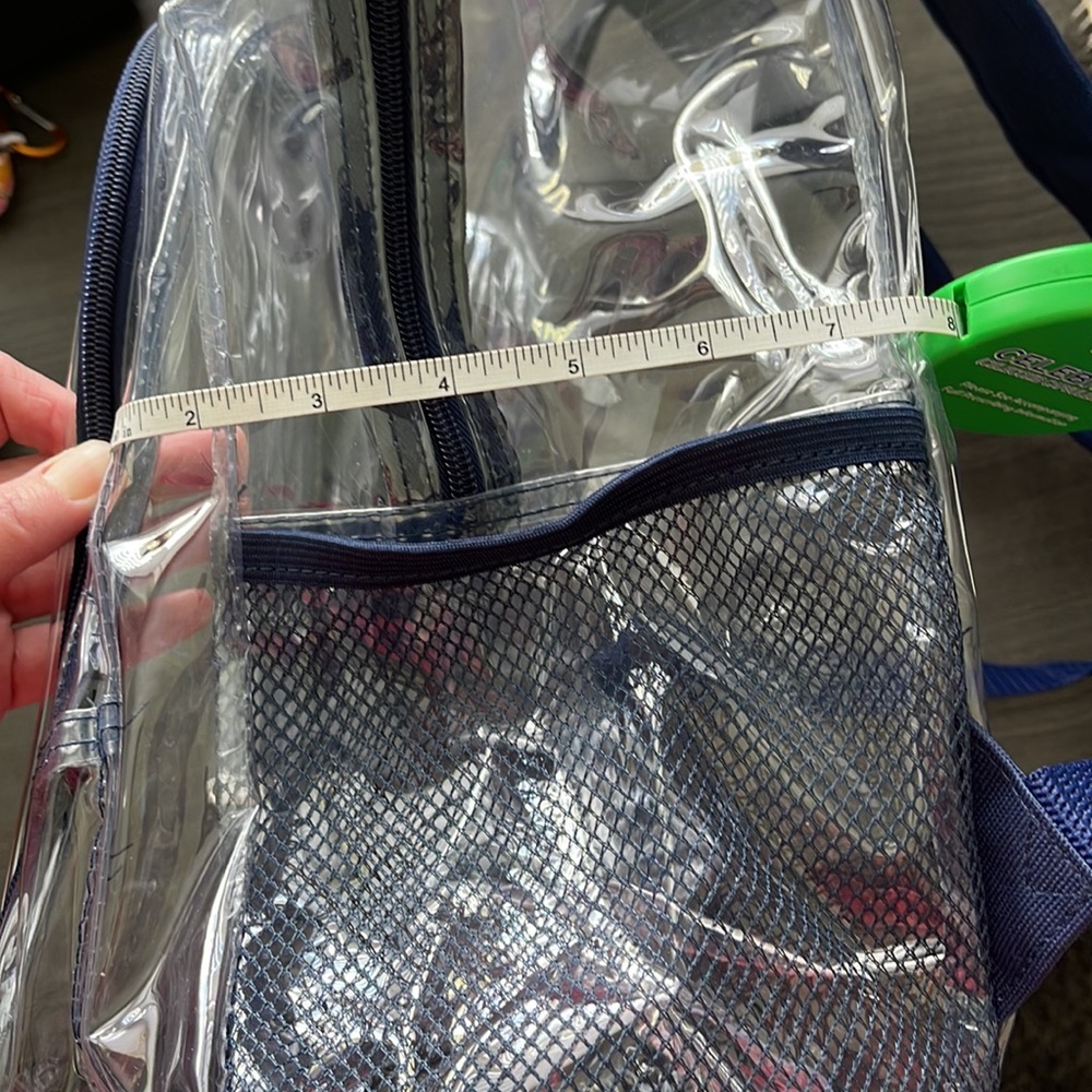Clear back pack - Picture 7 of 10